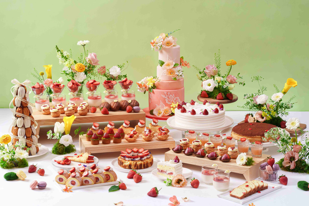 「春日繁花」草莓派對　 打造繁花盛開的繽紛草莓下午茶吃到飽