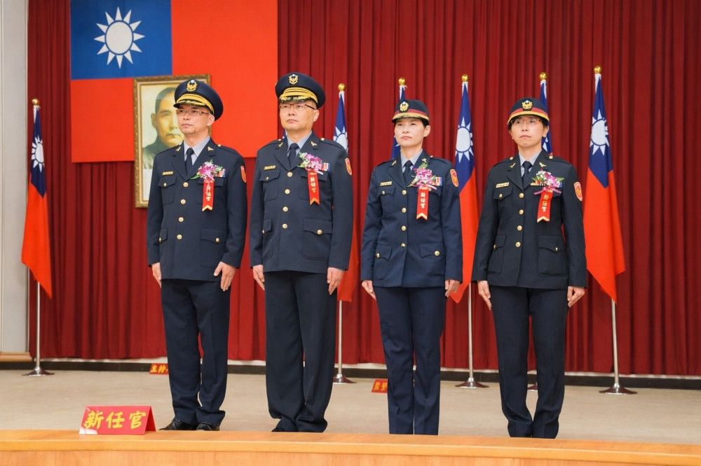 南投縣警察局卸、新任分局長聯合交接典禮