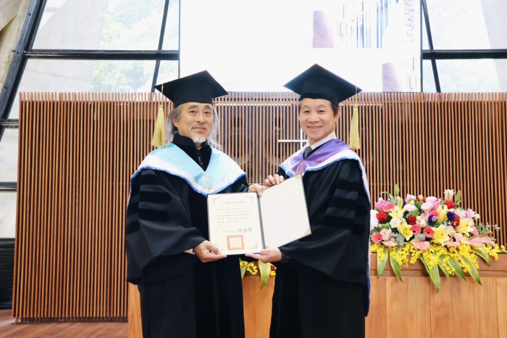 建築大師姚仁喜榮膺東大名譽博士學位 感性回憶母校時光是一生最深幸運 