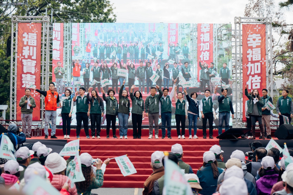 初選倒數黃金周末！林俊憲佳里造勢湧萬人 重量級人士齊站台力挺