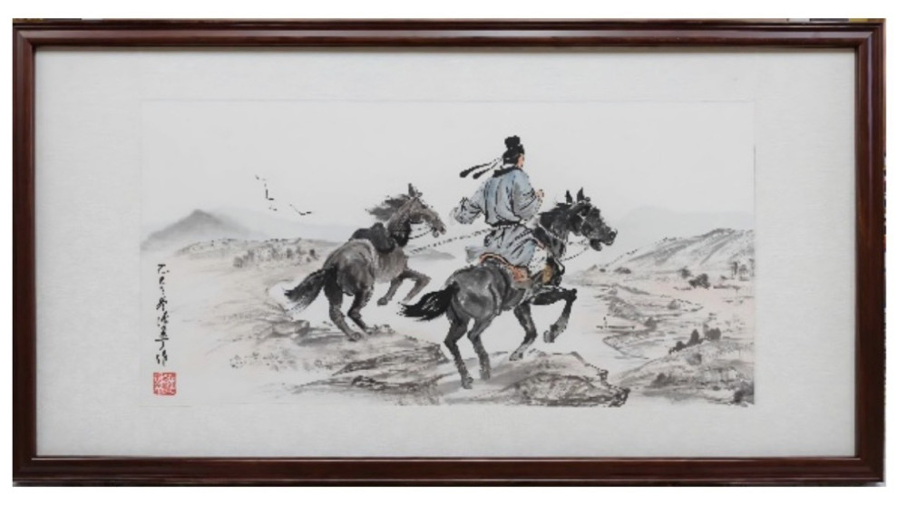 張進丁書墨個展登場 墨韻書寫返鄉心語