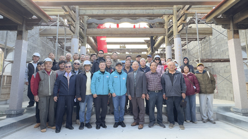 金門島嶼博物館走讀動態體驗 家廟上樑儀式保存技術傳習