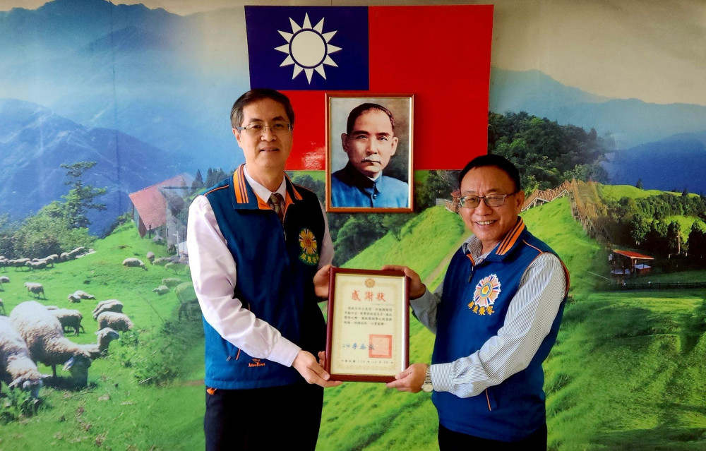 屏東榮家歡送張立良榮陞茶會 祝賀前程似錦