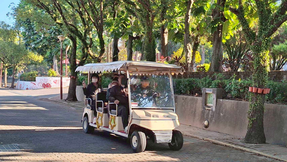 白河榮家溫馨貼心遊園接駁住民安心看診悠遊家區 