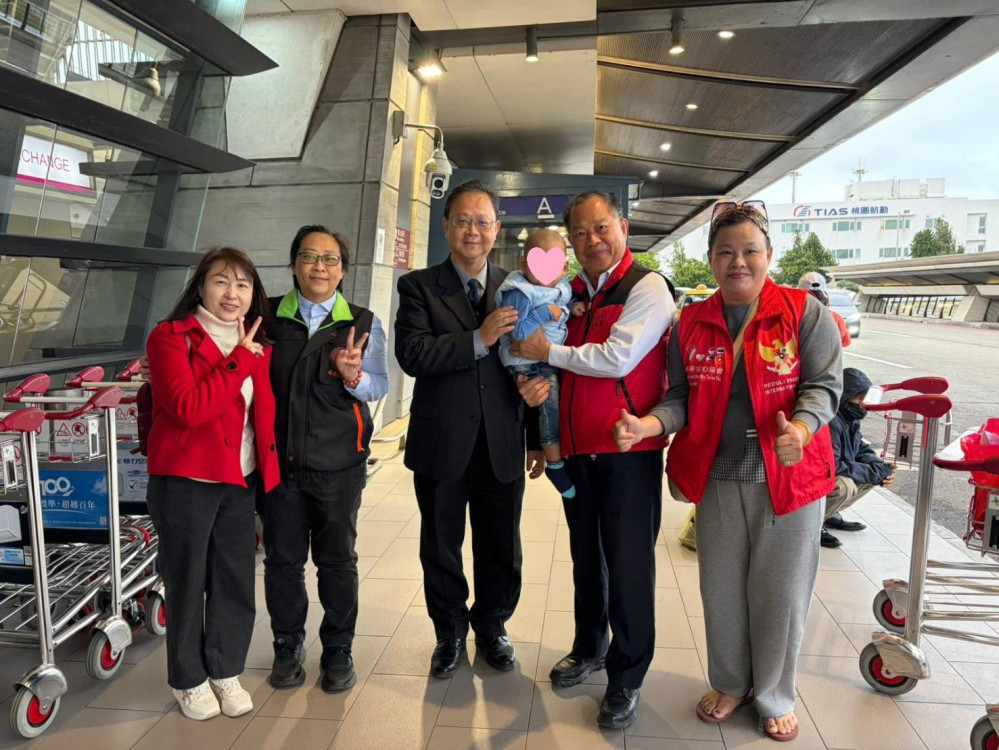 印尼寶寶遭虐致腦傷 南投地檢、犯保助康復返鄉