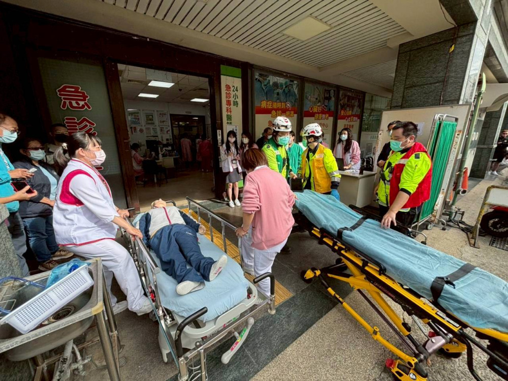 強化醫消協作守護市民　竹市消防攜手南門醫院啟動大量傷患演練