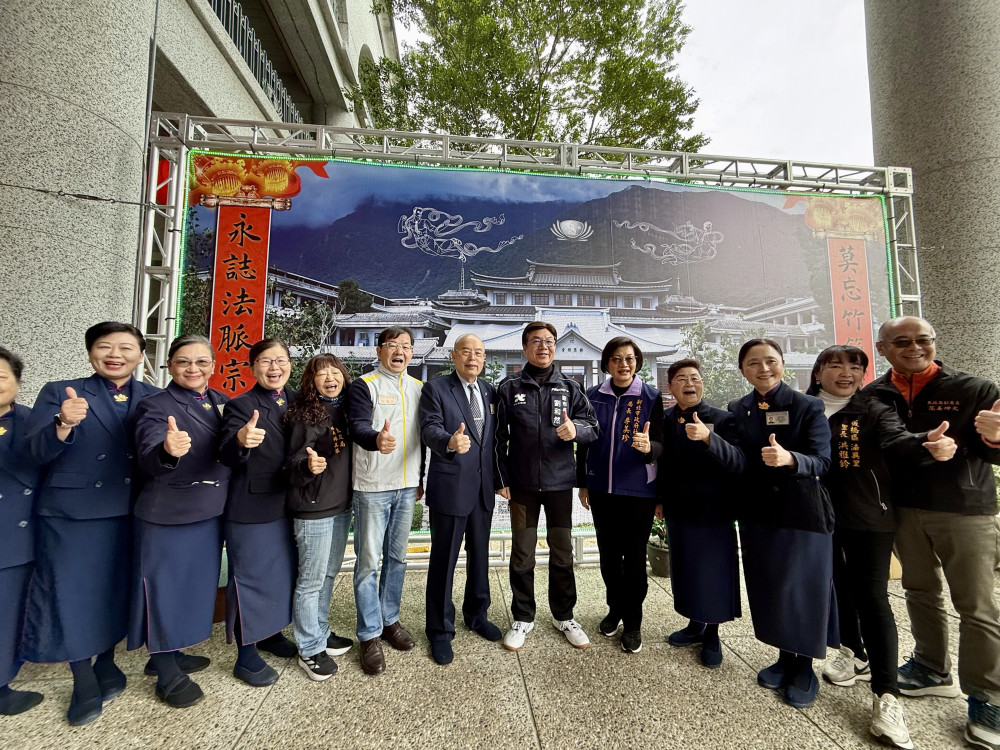 慈濟板橋靜思堂舉辦2025社區歲末祝福　劉和然出席祈願社會祥和