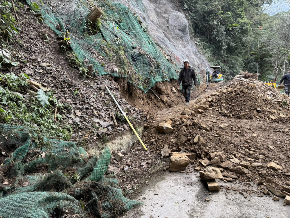 滿月圓國家森林遊樂區及東滿步道邊坡加固工程　自1/12-19休園施工