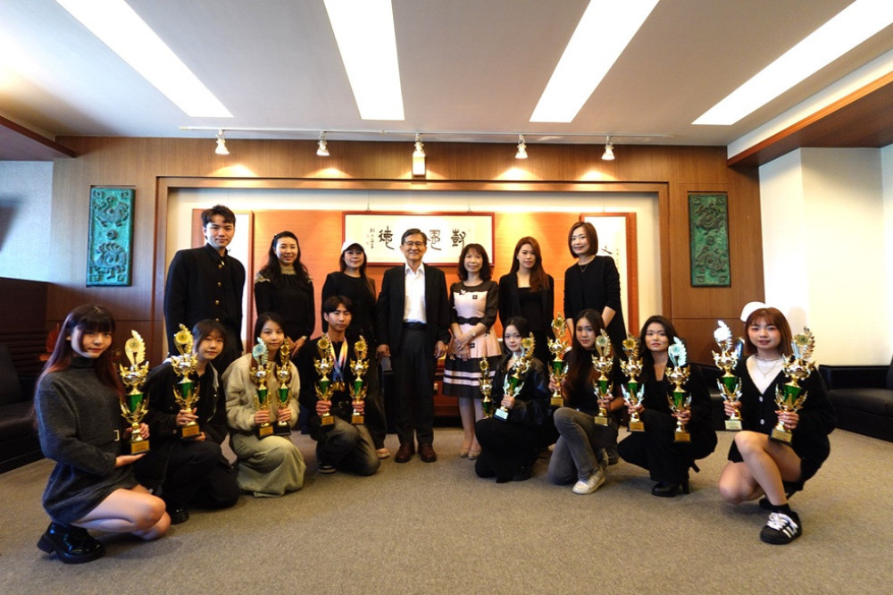 樹德科大美髮系征戰韓國！9金8銀1銅閃耀國際舞台