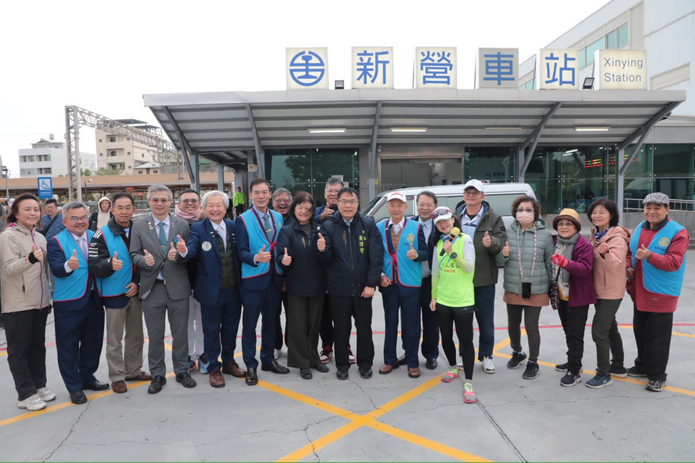 寒風中的溫暖接力！盲人環台公益跑台南開跑 募集3千萬元年菜助弱勢