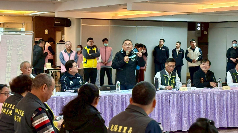 侯友宜率市府團隊赴三重行動治理　促重大工程如期如質完工