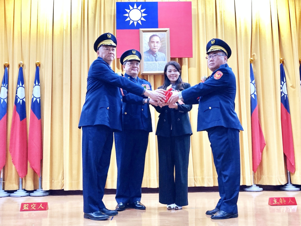 新任竹市警察局長陳源輝履新　許頌嘉榮陞桃園市警察局督察長