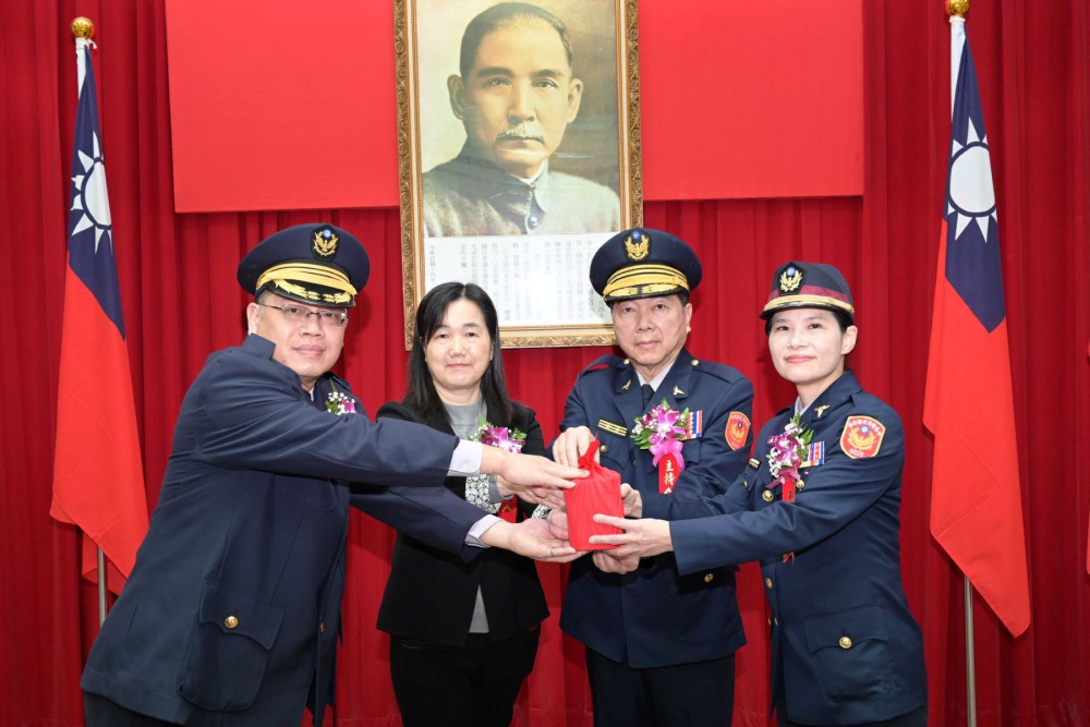 南投縣警察局卸、新任分局長聯合交接典禮