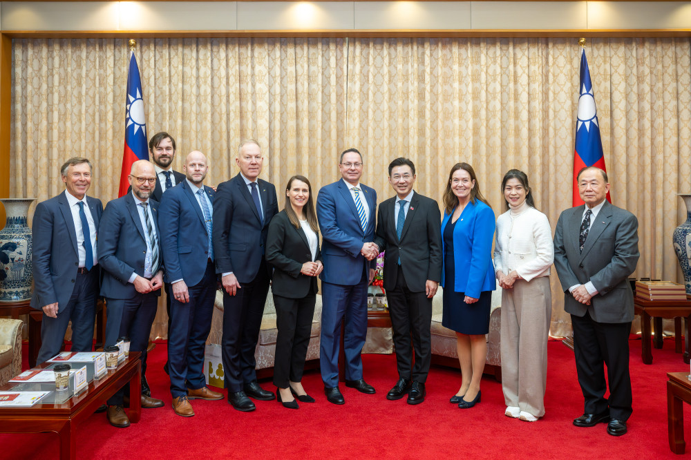 立法院江啟臣副院長：深化台歐合作，共同強化民主韌性與科技供應鏈