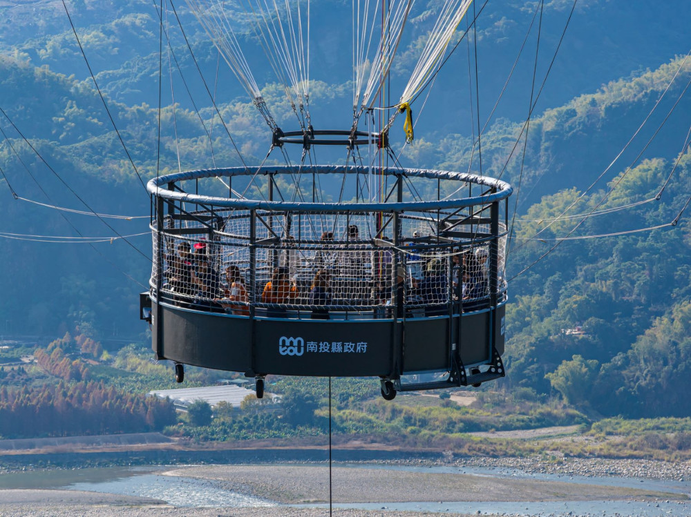 春節新亮點！ 讓氦氣球帶你領略南投的天空