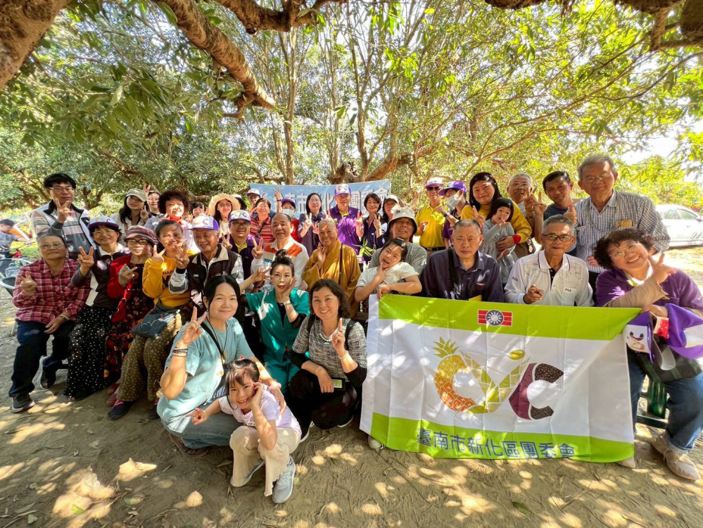 新化救國團走春做公益 把握新春好時光