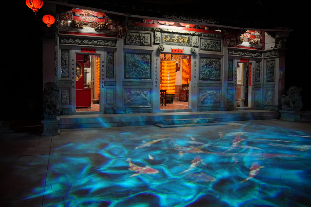 金寧燈景綻放金門夜空！農曆春節浪漫好去處