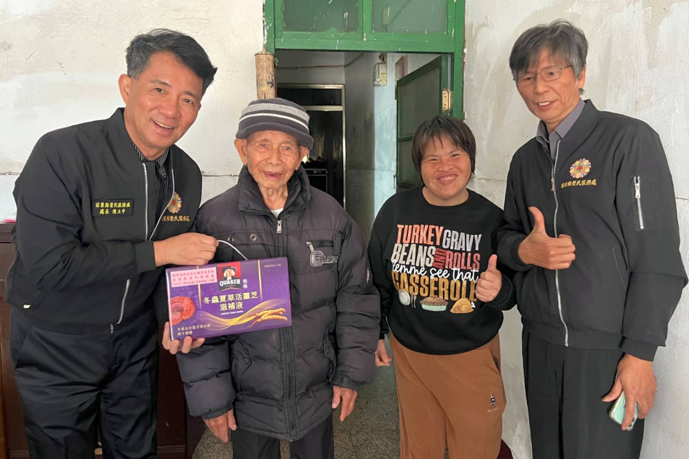 苗栗榮服處整合春節多元資源 暖心慰問年長榮民眷