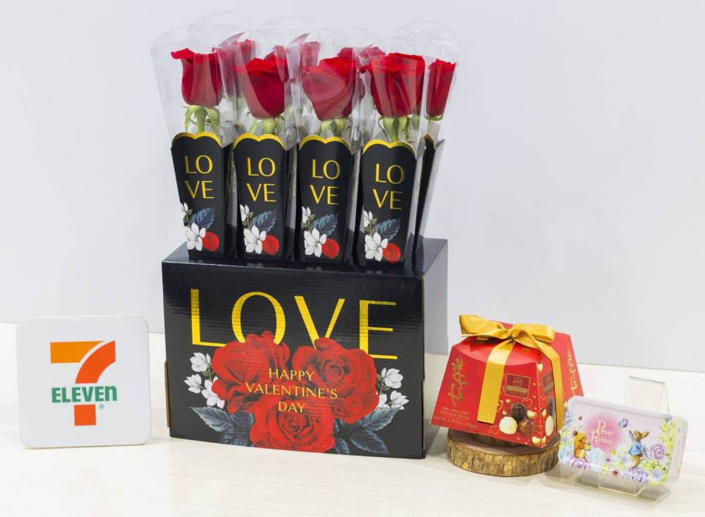 雙節同慶！統一集團動員 9 大品牌獻 7 萬支進口玫瑰 情人節春節浪漫加碼