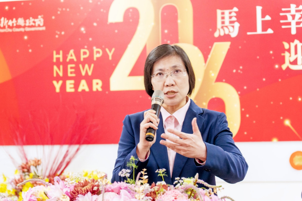 新竹縣府及議會新春團拜　徐欣瑩：盼新竹縣成爲引領世界的風
