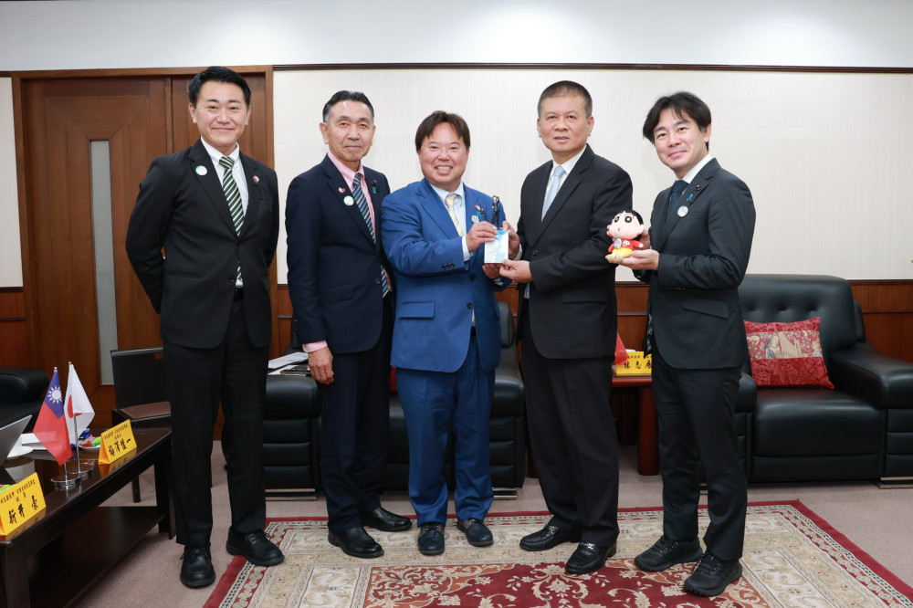 深化台日議會外交！副議長林志展接待埼玉縣訪團 盼分享城市治理韌性經驗