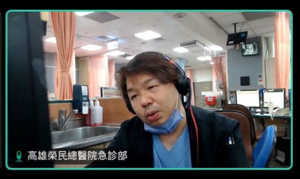 高雄榮總遠距醫療跨海救命　華偉漁船員休克脫險返台