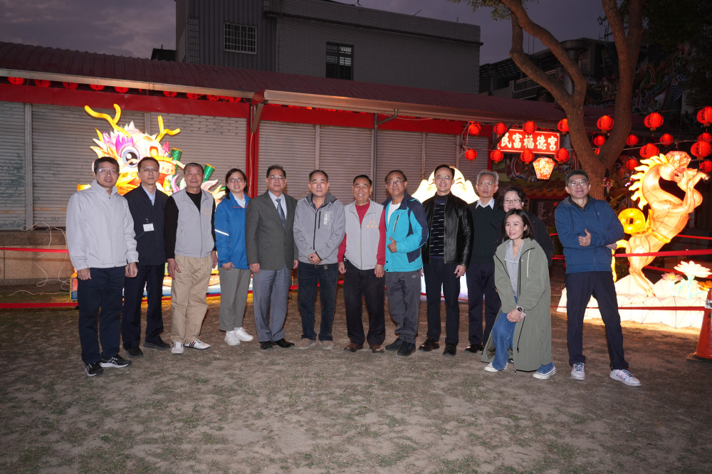 敦親睦鄰，分享高牆內的匠心!　新竹監獄春節花燈驚艷周邊三大宮廟