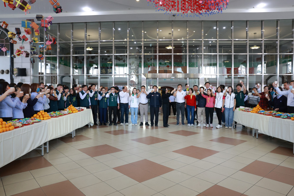 臺南市議會新春團拜 府會攜手盼政通人和