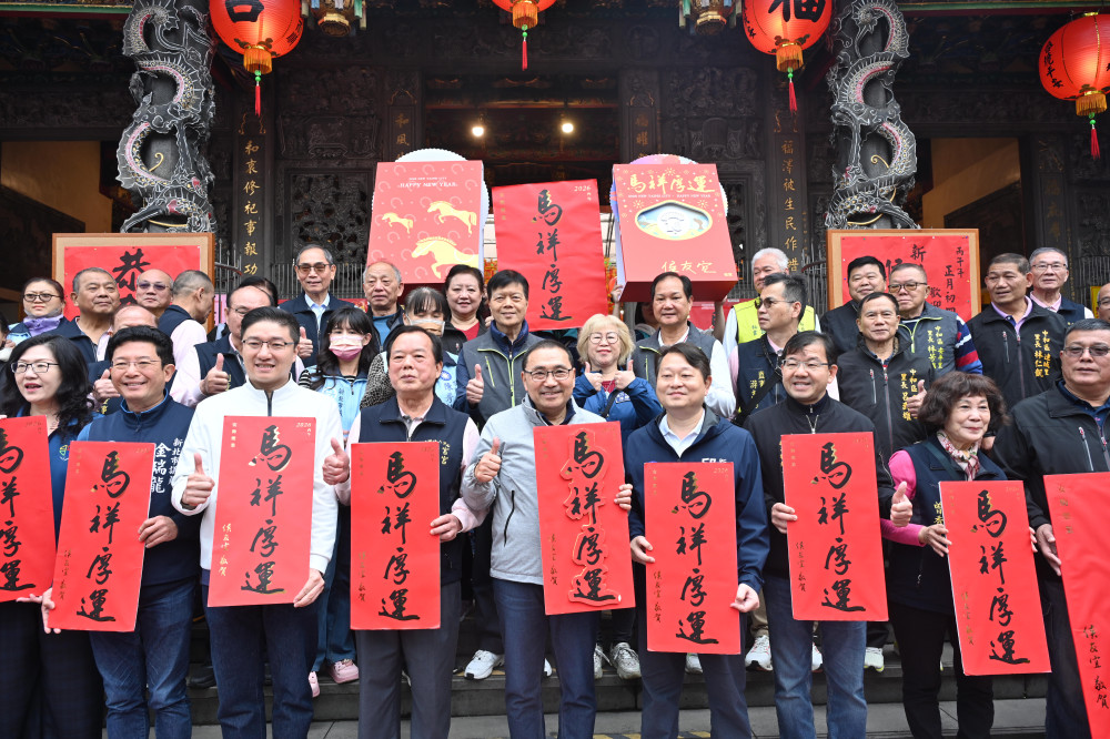 大年初四接神日　侯友宜前往土城、中和及永和參香祈福
