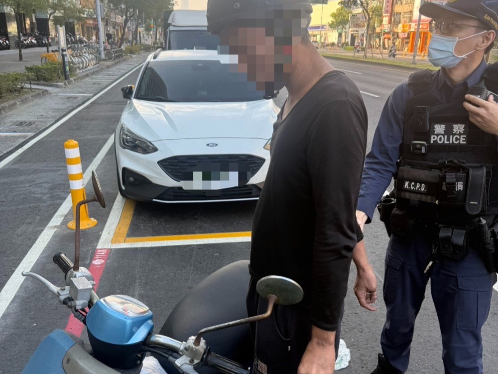 婦人機車遭竊  鼓山警方7小時內破案逮酒駕竊嫌