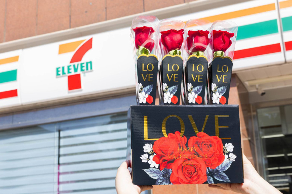雙節同慶！統一集團動員 9 大品牌獻 7 萬支進口玫瑰 情人節春節浪漫加碼