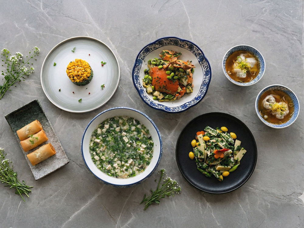 江南春味抵達府城！台南遠東香格里拉「醉月樓」 薺菜主題饗宴限時開席