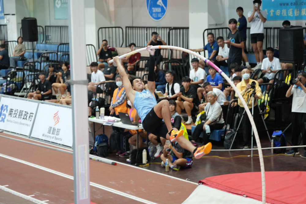2026南投國際室內撐竿跳高賽圓滿落幕