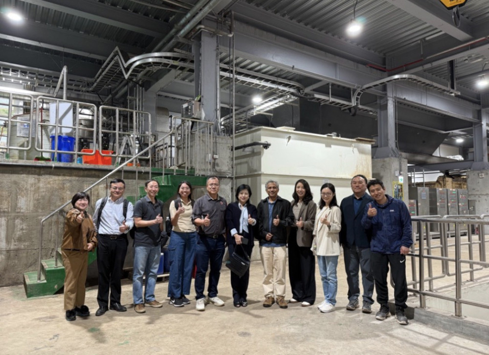 新加坡PUB訪台交流合水先進污泥處理技術　雙方深化水資源永續合作