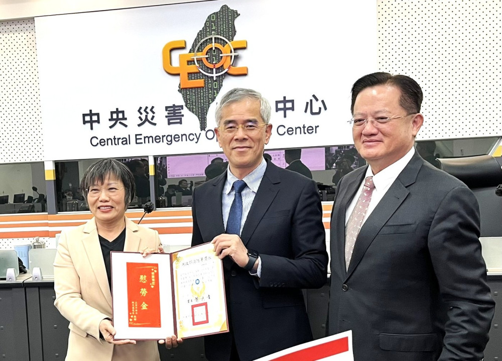 金門消獲頒韌性臺灣管考特優全國第1