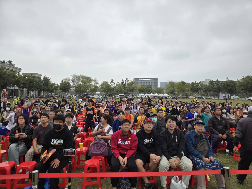 直擊中華對戰澳洲！台南永華、南瀛公園同步直播 應援聲浪震撼府城夜空