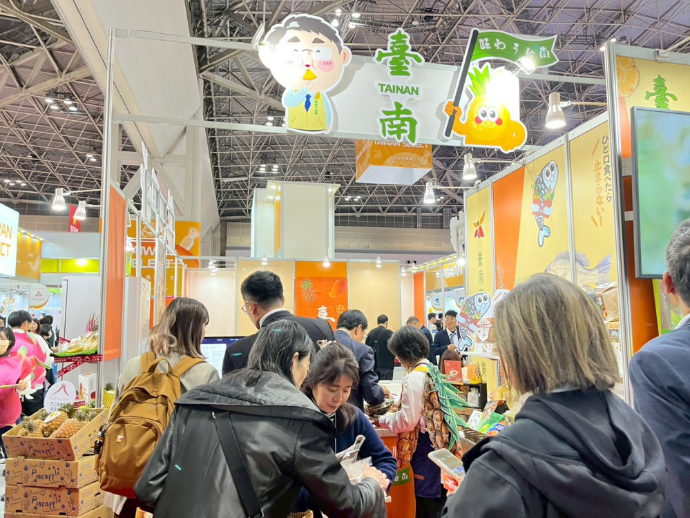 東京食品展臺灣館規模居次！臺南專區集結8大業者 打造國際級「臺南味」饗宴