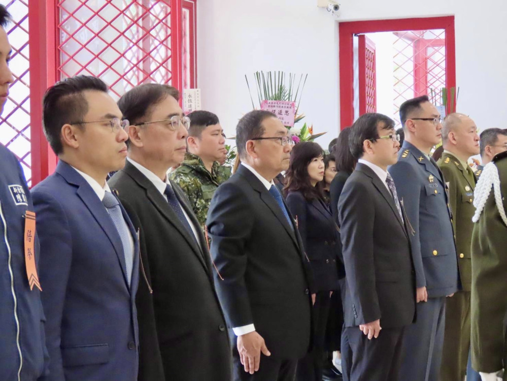 新北春祭白玫瑰致敬英雄　3/29大典慰問遺族、清明服務不間斷