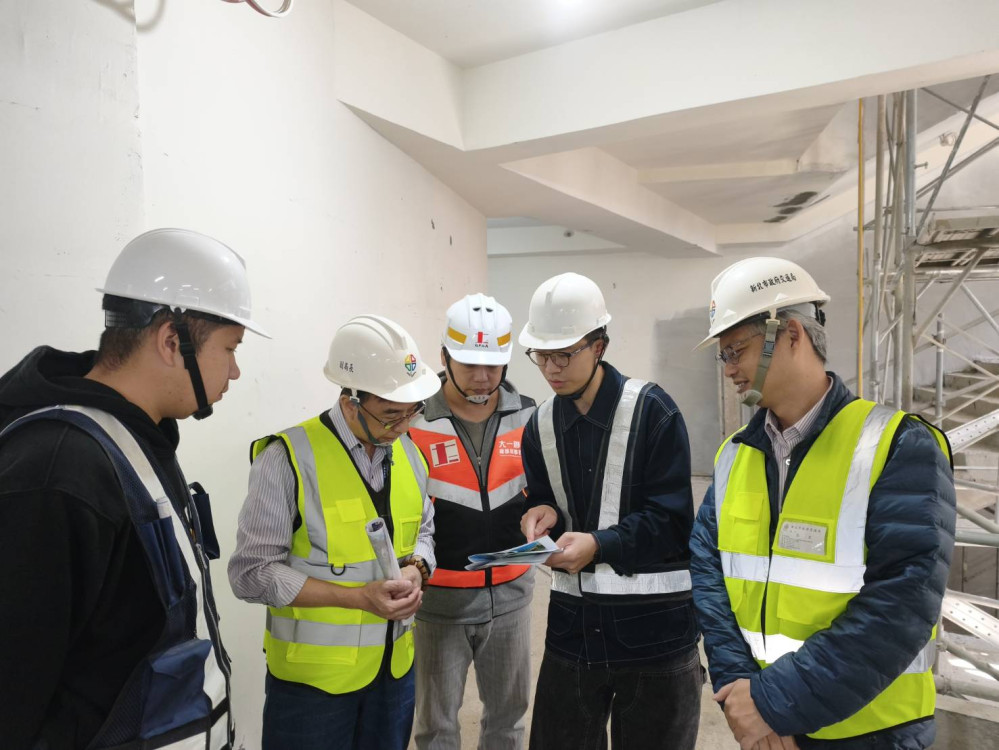 新北市交通局視察「永平國小地下停車場工程」　工程進度超前、預計底前完工啟用