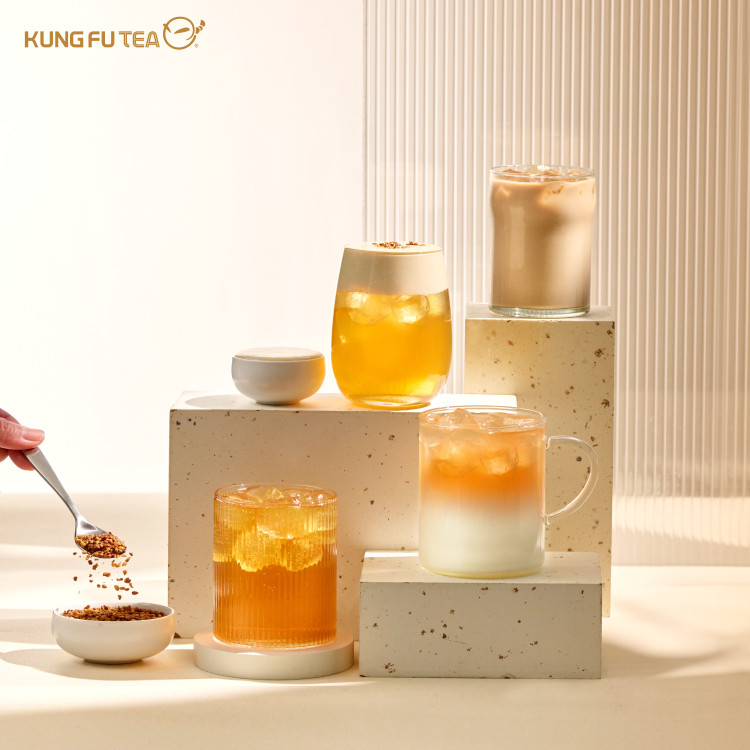 功夫茶推「金穀蕎麥系列」從純茶到奶蓋一次收 優惠活動開跑！