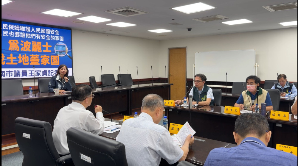 南市警一分局廳舍老舊 王家貞促市府覓地改善