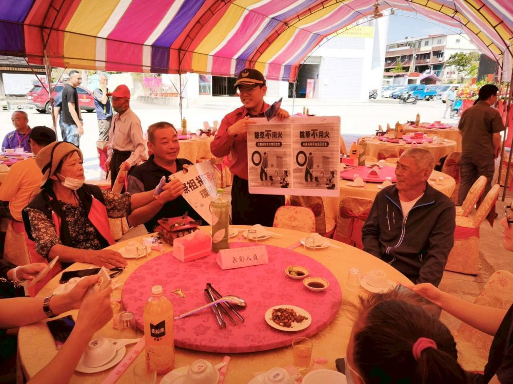 農地勿任意引火！內門消防隊深入農民節推廣防火觀念