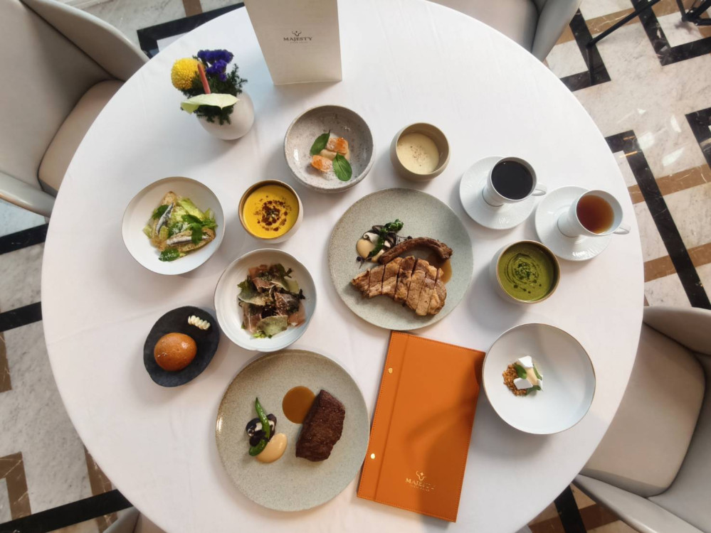 高雄萬豪酒店「美享地牛排館」米其林一星主廚打造頂級法式牛排饗宴