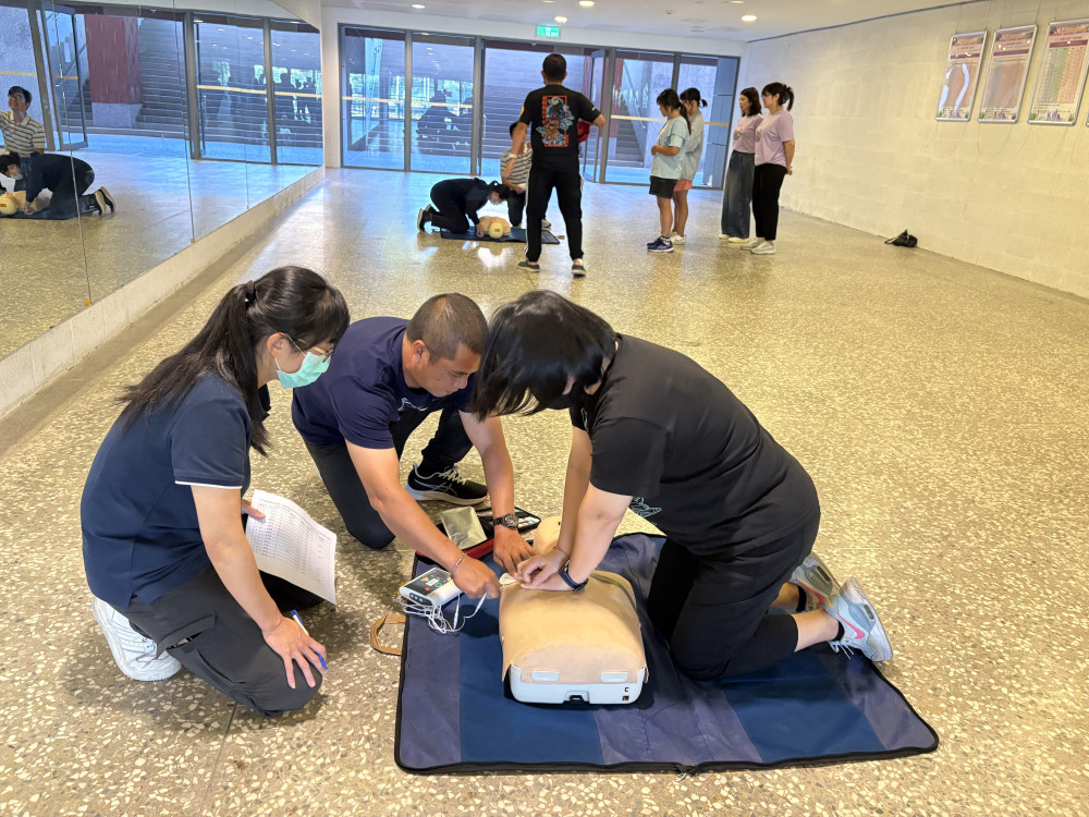 金門推廣CPR＋AED急救訓練 4/12開課歡迎報名