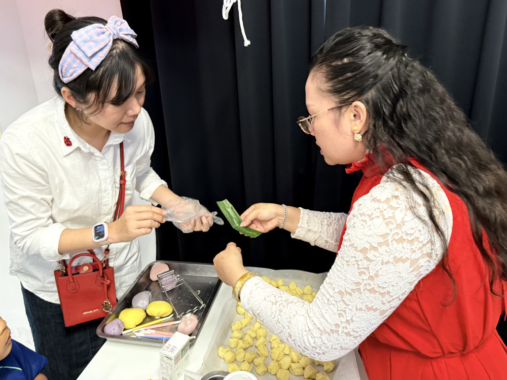 「一起生活．一起靠近」 台南新住民甜點活動暖人心