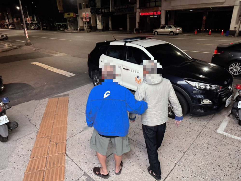 清晨偷溜散步迷路   前鎮警調監視器半小時找回老翁