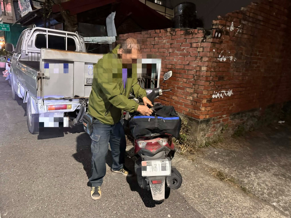 屏東翁跨區騎車迷航  湖內警靠科技迅速尋回助返家  