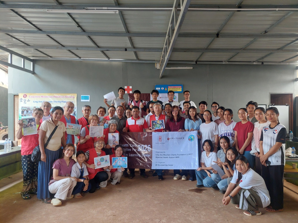 愛在泰緬邊境發光！　跨國送暖慈悲守護泰緬邊境學童健康