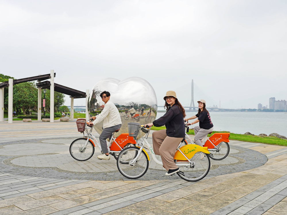 騎上YouBike感受城市新風景！新北推淡水八里抽獎活動　好禮等你拿