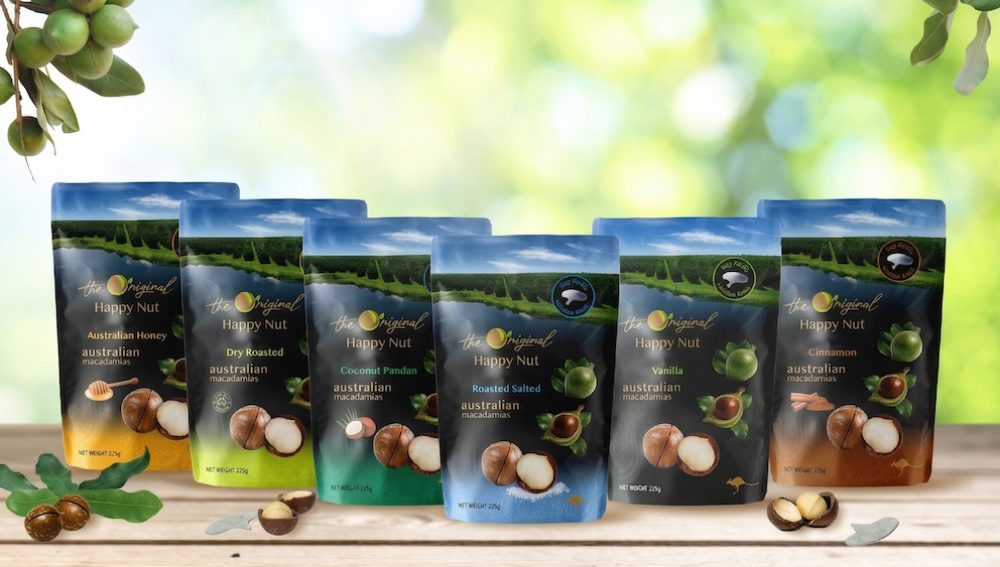 HappyNut堅果之王登台！從農場到餐桌，進軍百大質感通路